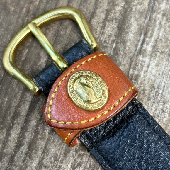 Vintage 80s/90s Dooney & Bourke Pebbled Leather Belt main image 4